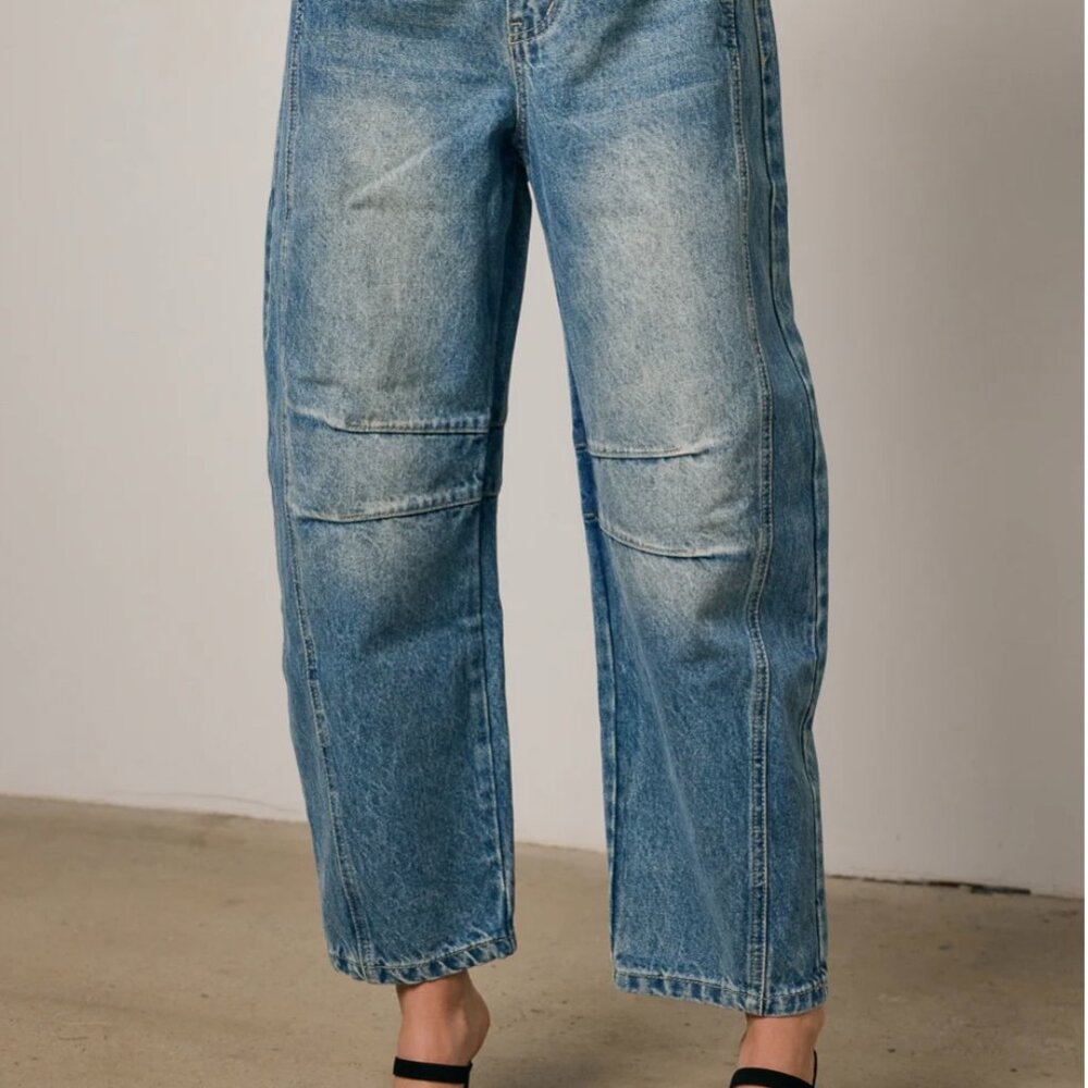 Bohme Lisette Barrel Legged Jeans size M Womens